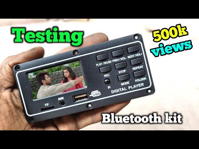 057 Bluetooth kit with Display || New Module Bluetooth || Electronics Verma