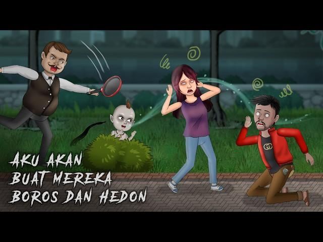 Hobby Rahasia Tuyul | Full movie #HORORKOMEDI | Kartun Lucu, Animasi Hantu