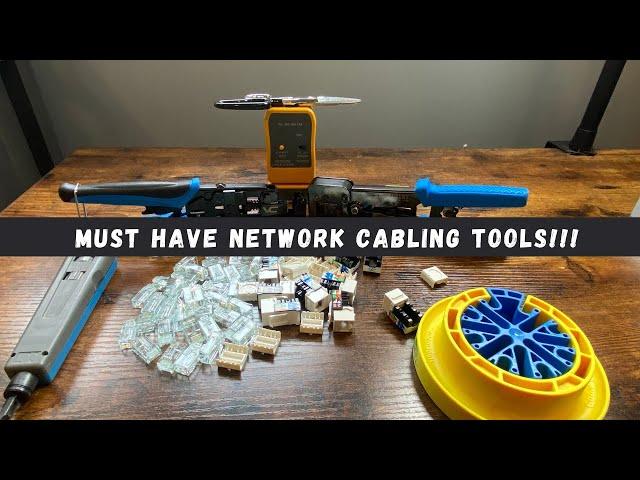 Must Have Network Cabling Tools