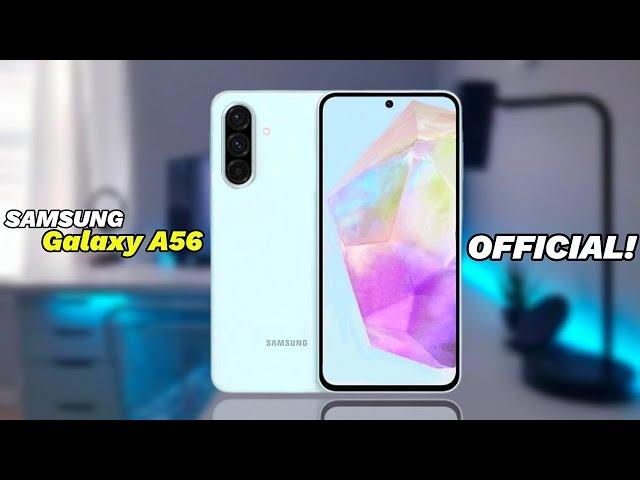 Samsung Galaxy A56 Official - Next-Gen Speed & AI Unleashed!