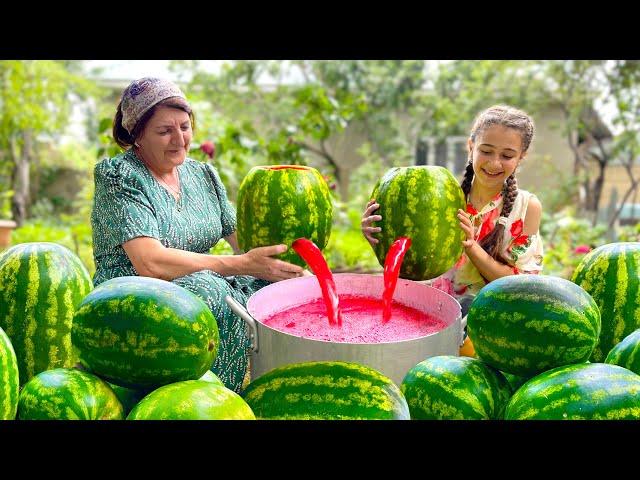 Unbelievable WATERMELON JUICE Canning Technique! The Secret Method You Must See.