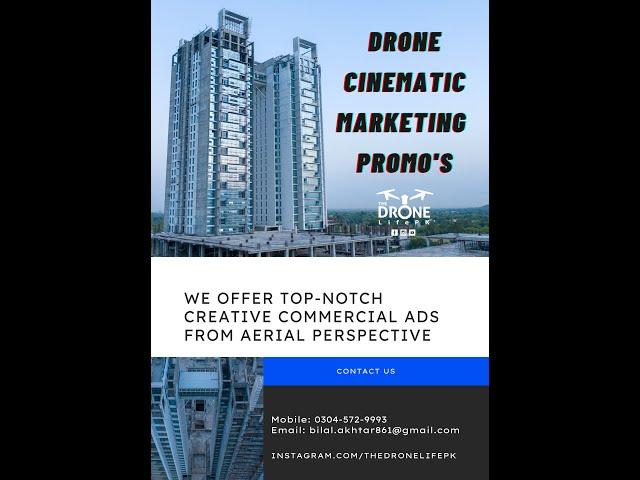 Drone Marketing Services l The Drone Life PK