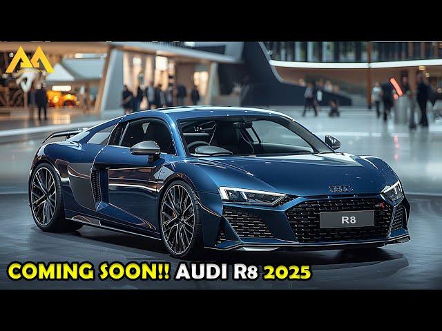 2025 AUDI R8: LUXURY MEETS PERFORMANCE!