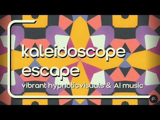 Dive Into Mindful Exploration with AI Music & 4K Kaleidoscope Visuals