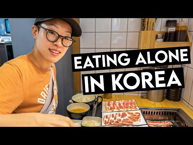 Eating Alone in Korea  Personal BBQ in Hongdae, Korean "Solo Drinking" Pubs, and More!