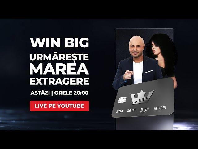 Marea Extragere Live WIN BIG III - 300.000 lei Salarii și Vacanțe de 50.000 Lei