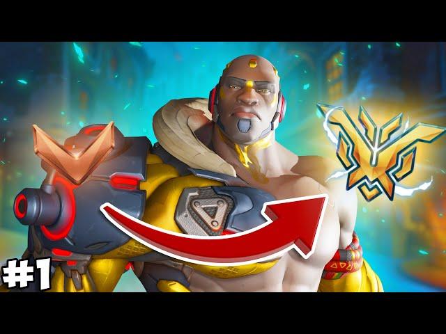 Unranked to Top 500 DOOMFIST ONLY in Overwatch 2 (1/3)