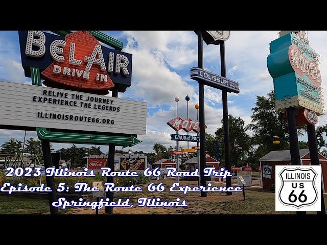 2023 Illinois Route 66 Road Trip Episode 5: The Route 66 Experience, Springfield, Illinois.