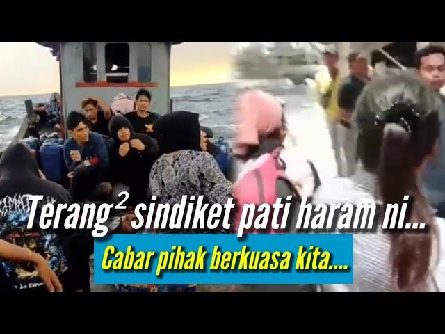 Sindiket Pati Indon Cabar Maritim Malaysia‼️