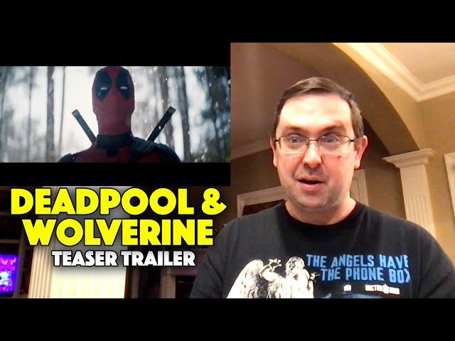 REACTION! Deadpool & Wolverine Teaser Trailer #1 - Ryan Reynolds Marvel Movie 2024