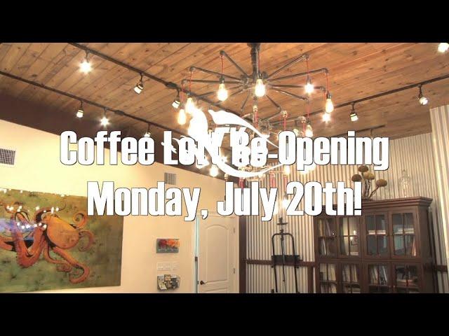 The Coffee Loft at The Art Studio is Reopening Monday, July 20!