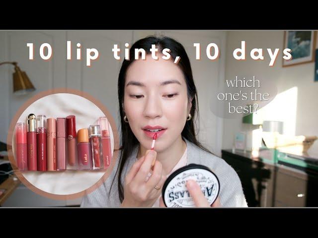 I tested 10 lip tints to see which one’s the best ($8 to $56, Korean & Western brands)