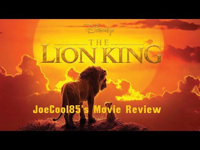 The Lion King (2019): Joseph A. Sobora's Movie Review (Pointless Shot-For-Shot Live-Action Remake!)