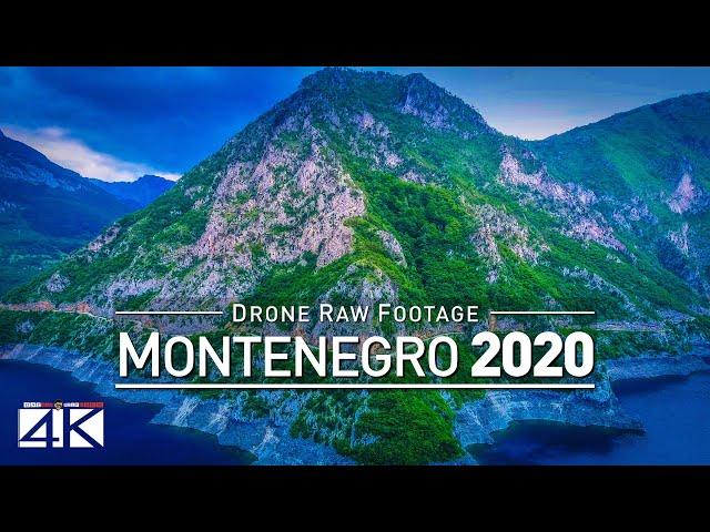 【4K】Drone RAW Footage | This is MONTENEGRO 2020 | Podgorica | Budva and More | UltraHD Stock Video