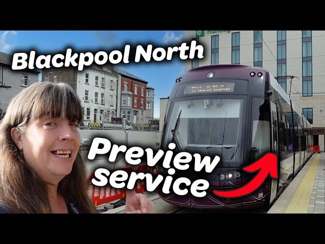 Preview Service on the Blackpool Trams extension!