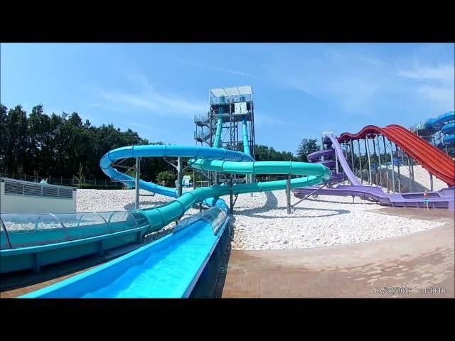 LoopingRocket Waterslide - AquaColors Poreč Croatia