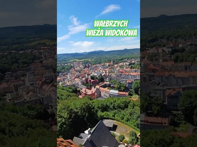 Wałbrzych wieża widokowa harcówka Polska  #travel #widok #góry #mountains #dolnyśląsk #wałbrzych