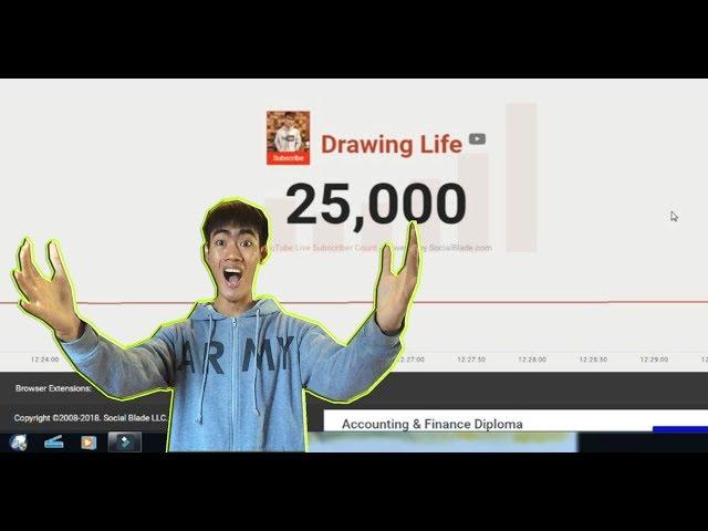 25000 Subscriber Reaction!!!!