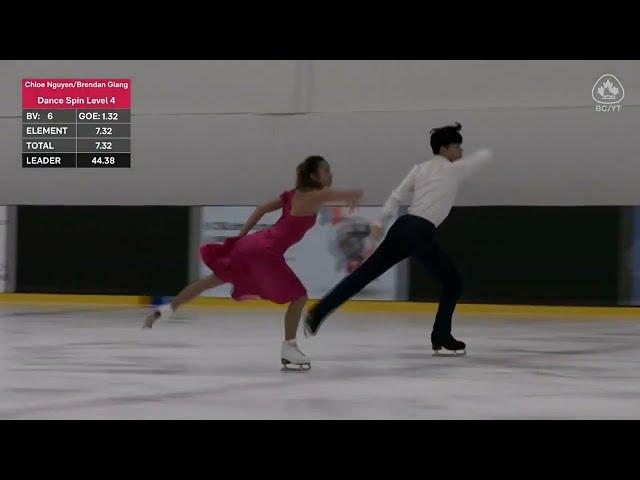 Chloe Nguyen / Brendan Giang - 2024 BC Summer Skate Junior Free Dance FD