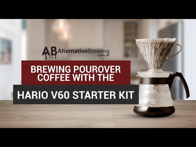 Making a Hario Pour Over Coffee at Home