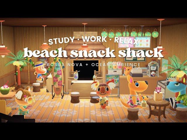 Beach Snack Shack  1 Hour Bossa Nova Jazz Music with no ads  Studying Music | Work Aid 