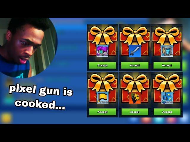 I got gifted MILLIONS of currencies & several FREE WEAPONS in Pixel Gun 3D...