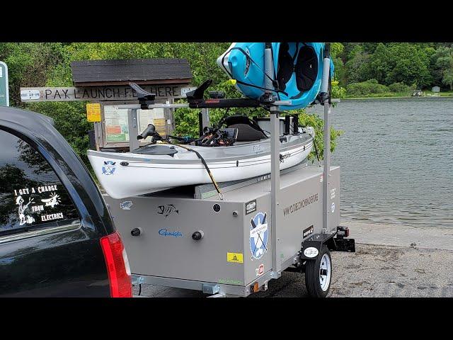 Best Kayak Trailer! Harbor Freight Custom Build!