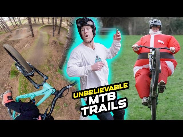 THE UNBELIEVABLE HAPPENED ON BRAND NEW MTB TRAIL! - CHRISTMAS SPECIAL