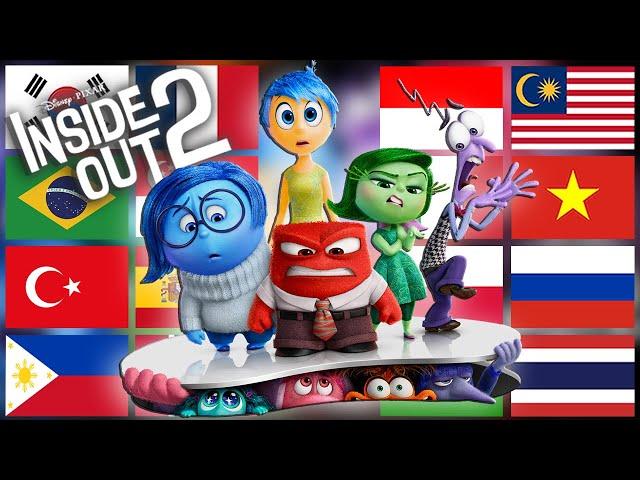 Inside Out 2 in different languages meme