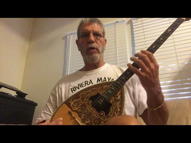 FREE BOUZOUKI LESSON - Lesson One (Down/up picking) - Greek Bouzouki For Kids