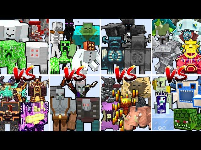 WHAT MOD TEAM IS THE MOST POWERFUL? TOURNAMENT | Minecraft Mob Battle