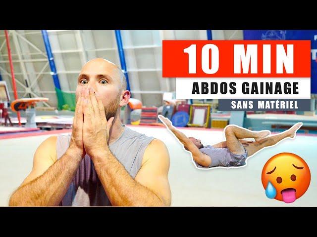 10 MIN ABDOS GAINAGE SANS MATERIEL !