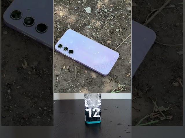 Samsung Galaxy A35 Water Test | IP67 Water and Dust Resistant  #tech #androidphone #samsunggalaxy