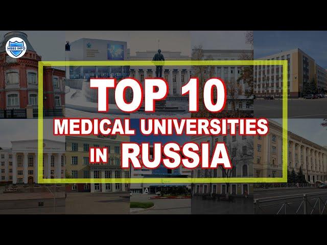 Top 10 Medical universities in Russia | Full English Medium MBBS course