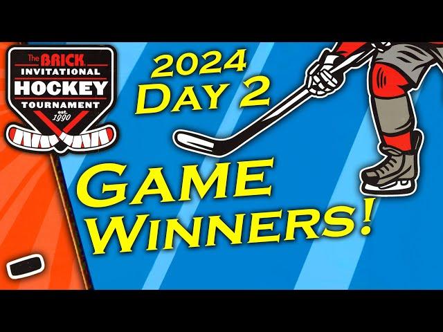 Game Winning Goals From Day 2 of the 2024 Brick Tournament!