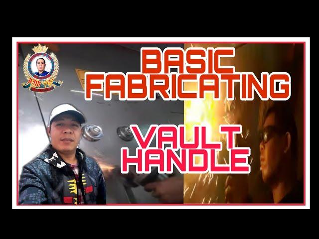 FABRICATING VAULT HANDLE|FIX AND WELD|AJM TV