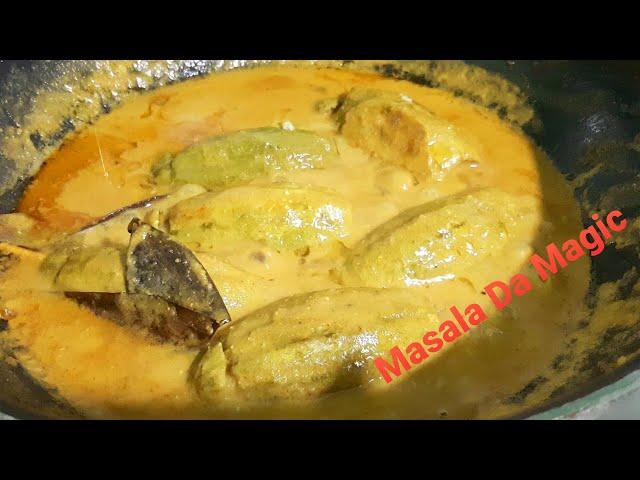 #Stuffed #PointedGourd Curry |  #Potoler #Dorma