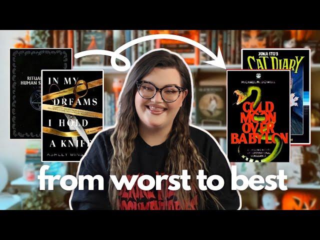 the 42 books I've read in 2022 RANKED from WORST to BEST