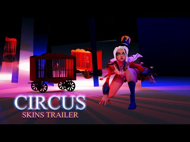 Circus Qiyana Yasuo Katarina and Yuumi Custom Skins Trailer by LordksOP