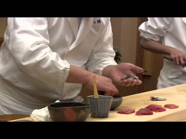 Araki is one of the best sushi chefs in the world