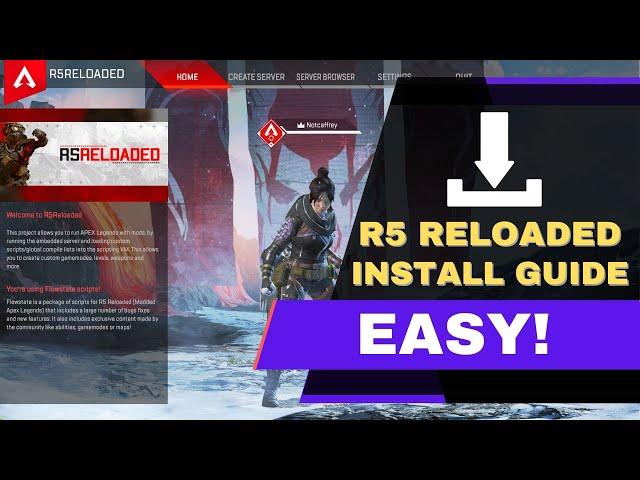 NEW UPDATED FOR 2023 How To Install R5 Reloaded with Flowstate Aim trainer EASY!  - Apex Legends