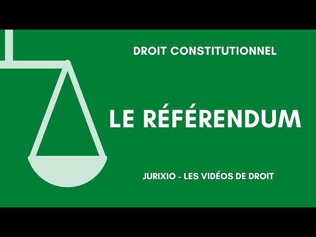 Le référendum