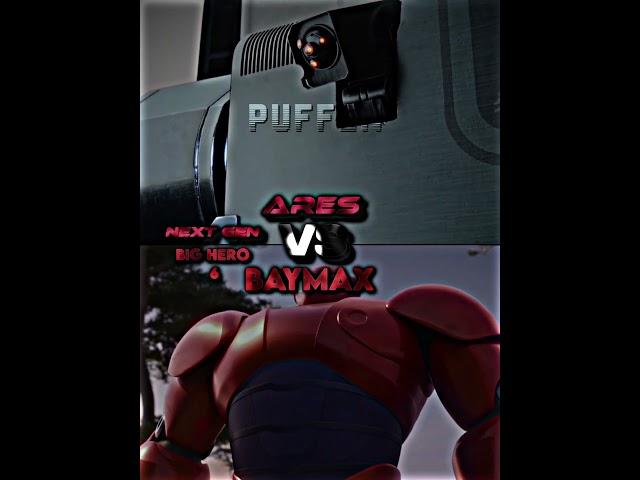 Baymax Vs Ares #meme #edit #disney #netflix #marvel #bigherosix #nextgen