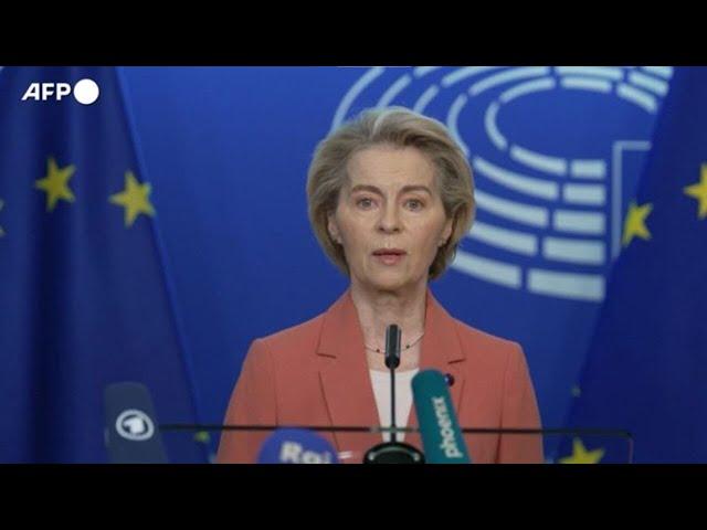 Dazi Usa, Von Der Leyen: "Prime contromisure dal 1 aprile"