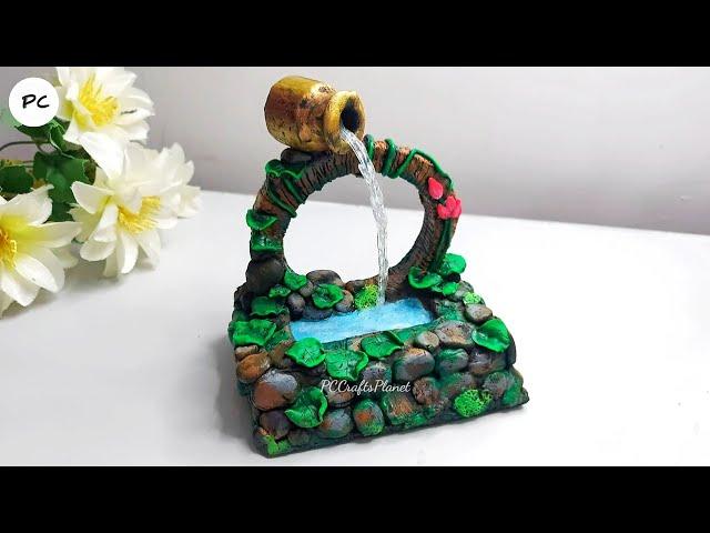 Beautiful showpiece making with waste materials  | cardboard craft ideas | PC Crafts Planet