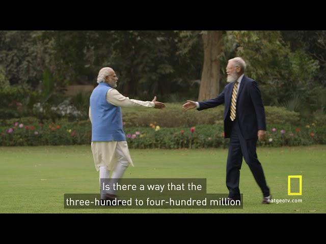 Behind the Scenes: David Letterman Interviews Narendra Modi