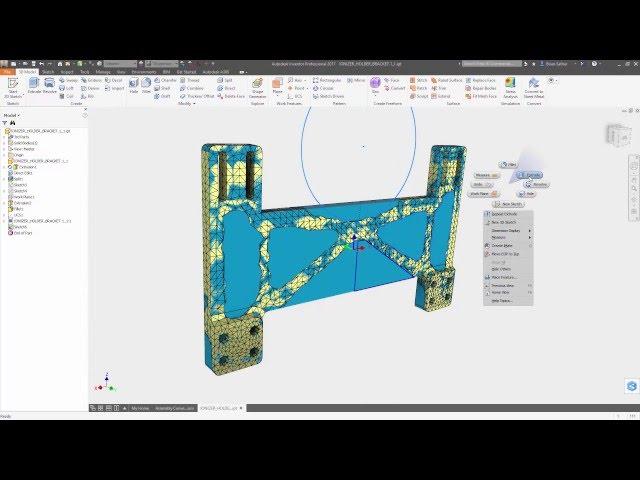 What's New in Inventor 2017 - Shape Generator