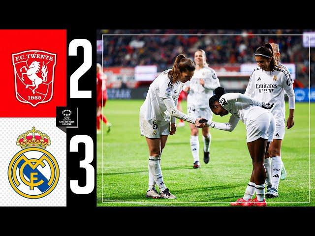 Twente 2-3 Real Madrid | HIGHLIGHTS | Women's Champions League 2024/25