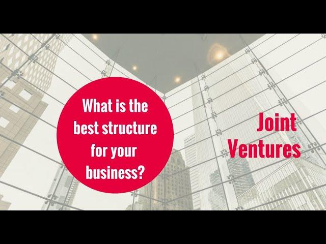 Best Business Structure - Joint Ventures // KD Professional Accounting Calgary Business Tips