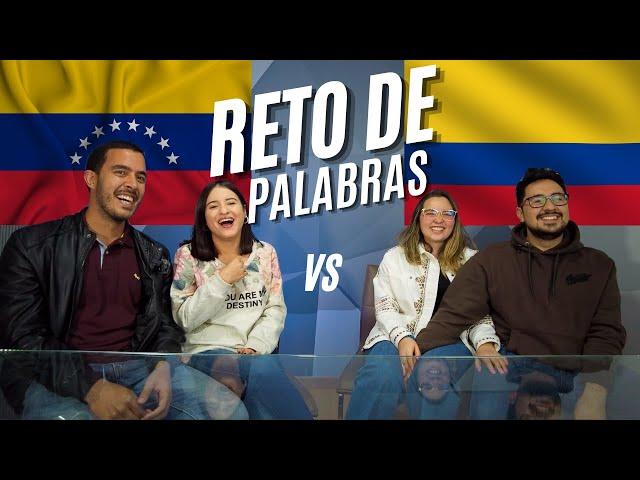 RETO DE  PALABRAS VENEZOLANAS  VS PALABRAS COLOMBIANAS  | Oscar & Mili